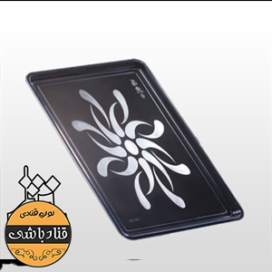 سینی مستطیل کریستال501مشکی