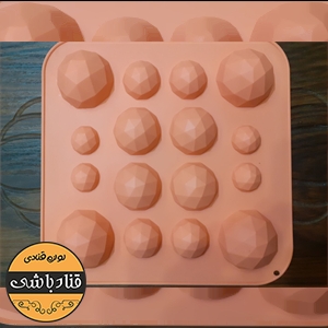 قالب سیلیکونی گرد چندضلعی