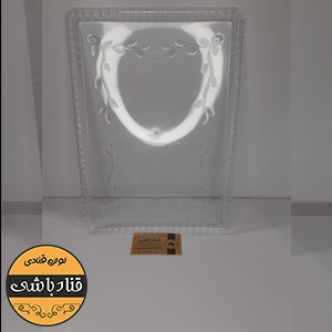 سینی مستطیل23*33کریستال