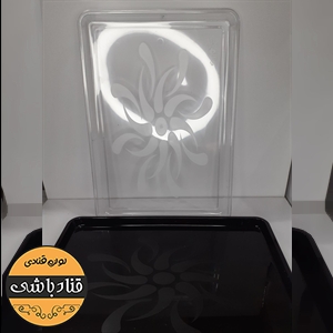 سینی مستطیل کریستال501شفاف