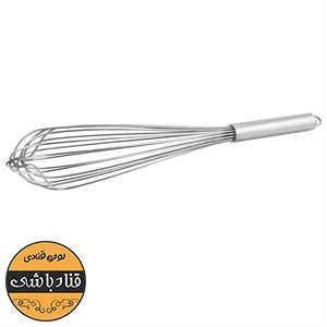 همزن دستی استیل دسته صاف 35سانت