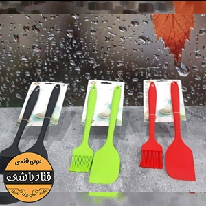 برس و لیسک تمام سیلیکونی 2عددی