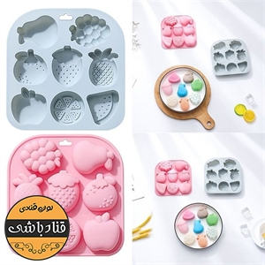 قالب دسری میوه جور