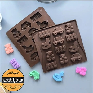 قالب سیلیکونی میکس لگو و پاندا