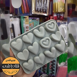 قالب سیلیکونی قلب 4طرح 