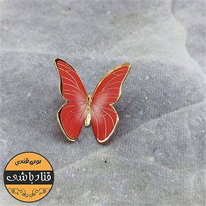 پروانه تزیینی قرمز