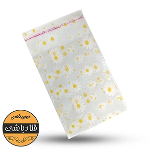 سلفون کوکی طرح بابونه سفید 100 گرمی