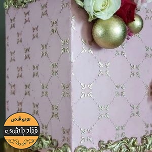 استنسیل کیک مدل لوزی