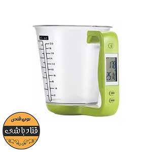 ترازوی آشپزخانه پارچ‌دار