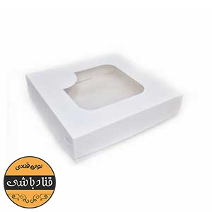 جعبه شیرینی ابعاد 21×21