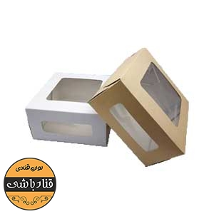 جعبه کافی شاپی ابعاد25 ×25