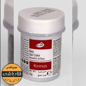 رنگ ژله ای قرمز30گرمی دکترگستو