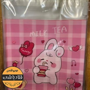سلفون کوکی طرح خرگوش milk tea