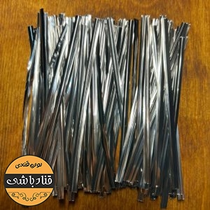 سیم ابنبات و شکلات نقره ای100عددی