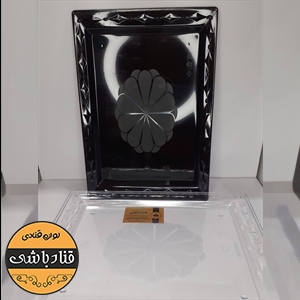 سینی مستطیل مشکی833