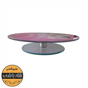 صفحه گردان کیک شیشه ای 30سانتی