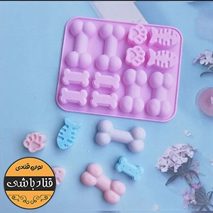 قالب سیلیکونی رد پا و استخوان