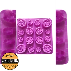 قالب سیلیکونی رز تخت