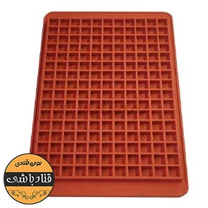 قالب سیلیکونی شکلات و حبه قند مدل مربع فانتزی