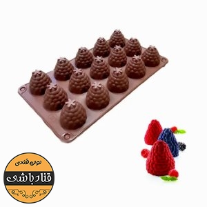 قالب شکلات توت فرنگی