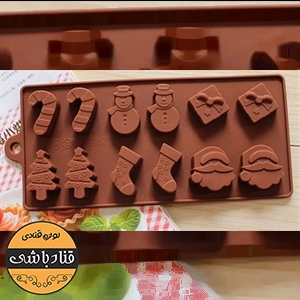 قالب شکلات کریسمس و زمستانی