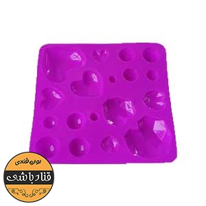 قالب قلب و دایره الماسی جور