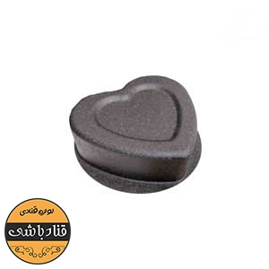 قالب گرانیت مدل قلب 17.5×17.5