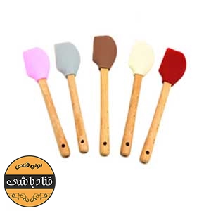 لیسک سیلیکونی دسته چوبی نسوز