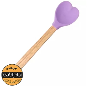 لیسک سیلیکونی قلب دسته چوبی