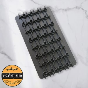 مهر فوندانت ریسه قلب