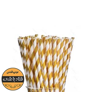 نی کاغذی بسته25عددی