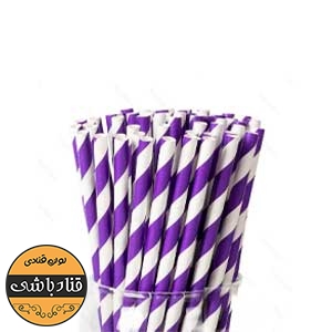 نی کاغذی بسته25عددی