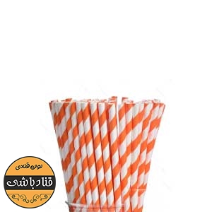 نی کاغذی بسته25عددی