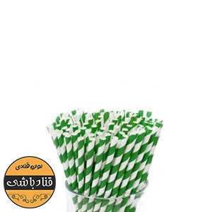 نی کاغذی بسته25عددی