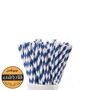 نی کاغذی بسته25عددی
