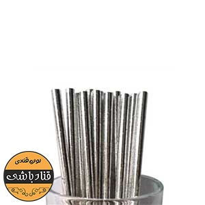 نی کاغذی ساده بسته 25عددی
