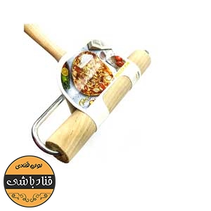 وردنه غلطکی چوبی بزرگ