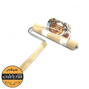 وردنه غلطکی چوبی بزرگ