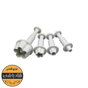 کاتر فشاری مینی گل مخروط دار 5عددی