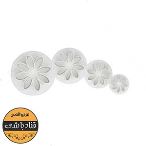 کاتر فشاری مینی گل مینا 5عددی