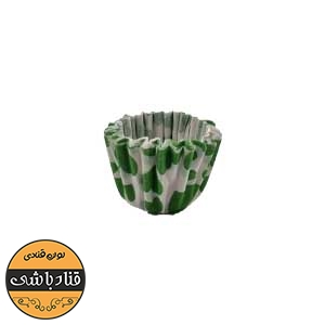 کپسول حلوا طرح قلب سبز